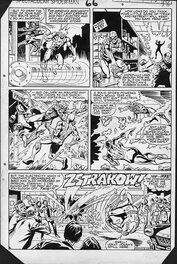 Ed Hannigan - Spectacular Spider man# 66 - Planche originale