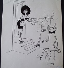 « - Habituellement, tu as horreur de la poussière ! - Quelle poussière ? », circa 1960. « - Habituellement, tu as horreur de la poussière ! - Quelle poussière ? », circa 1960.