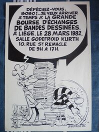 Paul Deliège - BOBO ET LES KROSTONS - Original Illustration