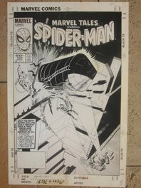 Steve Ditko - Marvel Tales #169 Cover (Spider-man),Steve Ditko - Original Cover