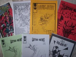 Lotus-News Fanzine pub. covers