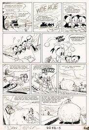 Daan Jippes recreation Carl Barks 1945 page Daan Jippes recreation Carl Barks 1945 page