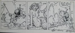 Comic Strip - Doron le calvite : La sirène
