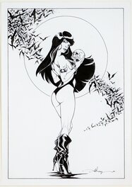 Anthony Jean - Vampirella - Original Illustration