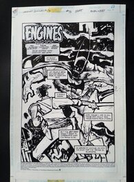 Ted McKeever - Engines: Dark Knight - Planche originale