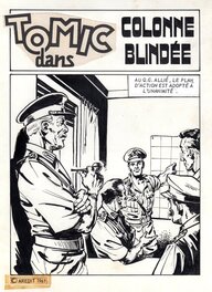 Jean-Paul Decoudun - Tomic "Colonne blindée". Téméraire n°111, Aredit, 1967 - Comic Strip