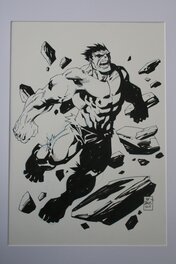 Ramon F. Bachs - Hulk - Illustration originale
