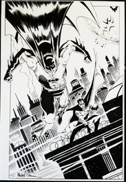 Graham Nolan - Batman & Robin - Illustration originale