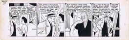 Chester Gould - Dick Tracy Daily 1944 by Chester Gould - Planche originale