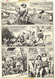 John Buscema - Conan - Issue 70- PL 7 - Comic Strip