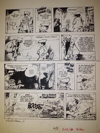 Marc Wasterlain - Le Docteur Poche, « Le Pivert Jaune pâle », planche 6, 1977. - Comic Strip