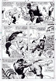John Buscema - 1967-09 Buscema/Colletta: Avengers #44 p11 - Planche originale