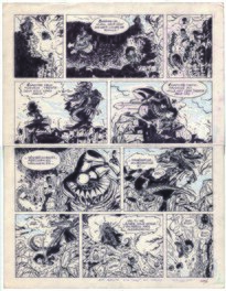 Stéphane Colman - Billy the cat, "Dans la peau d'un chat", pl. 44, 1ère version - Comic Strip