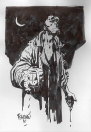 Duncan Fegredo - Duncan Fegredo Hellboy - Illustration originale