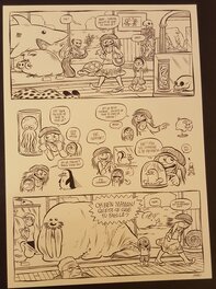 Laurel - Gag "Le musée" - Comic Strip