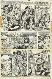 John Buscema - Conan the Barbarian # 36 page 17 - Comic Strip