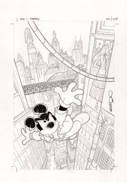 Corrado Mastantuono - Mickey Mouse Mystery Magazine Omnibus #1 cover - Original Cover
