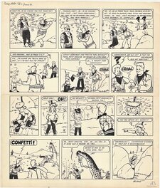 Tibet - Chick Bill, "L'étrange Mr. Casy Moto", pl. 5. - Comic Strip