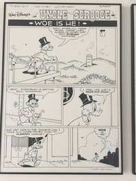 William Van Horn - Uncle Scrooge - WOE IS HE! - Page 1 of 8 (Complete Story) - Comic Strip