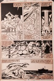 John Byrne - Avengers #184 - Planche originale