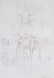 Lucio Filippucci - Lucio Filippucci - Drawing of Martin Mystere - Planche originale