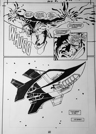 Frank Miller - Dark Knight Strikes Again - Planche originale