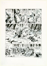 Joël Parnotte - Le Maître d'Armes, Planche Originale 81 (diptyque) - Comic Strip
