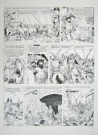 Philippe Delaby - Histoires de l'Histoire : Richard Coeur de Lion - L'Epée et la croix - Comic Strip