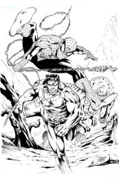 Marcio Abreu - Wolverine et spidey par marcio abreu - Original Illustration