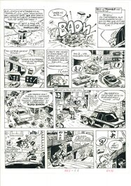 Jean-Claude Fournier - Fournier - Spirou - Le faiseur d'Or - planche 5 histoire champignon Nippon - Comic Strip