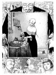 Illustration originale - Roosevelt, "L'Art de CE", planche finale Illustration originale - Roosevelt, "L'Art de CE", planche finale