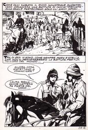 Cosimo Auricchio - Planche 2 de l'histoire Caccia Grossa - Comic Strip