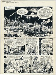 Marc Hardy - Garonne et Guitare, "L'hospice des vieux loups", pl. 1. - Comic Strip