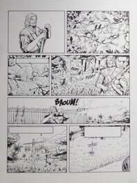 Jean-Christophe Vergne - Robinson crusoé planche 25 - Comic Strip