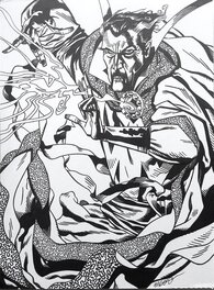 Michael Golden - Doctor Strange - Illustration originale