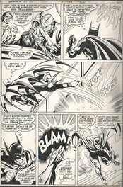 Irv Novick - Batman - "Color Me Deadly!" #316 P12 - Planche originale