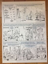 Philippe Francq - Largo Winch - Planche originale pour le tome 3 'OPA' - Comic Strip
