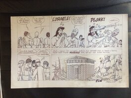 Georges Grammat - Demi planche de la Mythologie par les bulles - Comic Strip