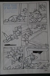 José Maria Cardona - Tom & Jerry , 7 ans de malheurs - Planche originale