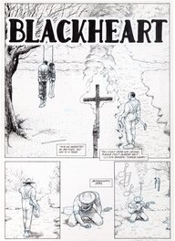Frank Quitely - Dark Horse - "Blackheart" #91 P1 - Comic Strip