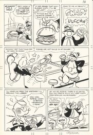 Popeye #110 - "A Big Burger Burgler" P4/4 Popeye #110 - "A Big Burger Burgler" P4/4