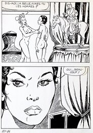 Alberto Del Mestre - L'agonia del leone - La Schiava 29, planche 86 (Série jaune n°134) - Comic Strip