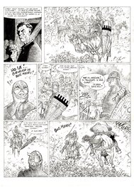 Hermann - Les Tours de Bois-Maury, Olivier, planche originale 14 - Comic Strip