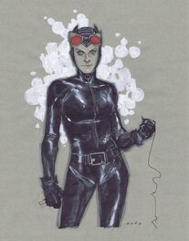 Phil Noto - Catwoman par Noto - Original Illustration