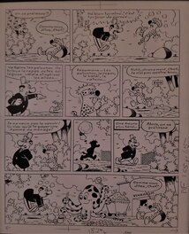 Roger Mas - Gag de "Léo, bête à part" par Roger MAS - Comic Strip