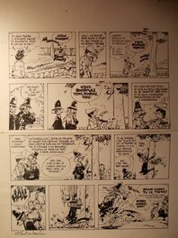 Marc Wasterlain - Le Docteur Poche, « Le Pivert Jaune pâle », planche 11, 1977. - Comic Strip