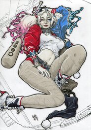 Cre.O.N - Harley Quinn - Original art