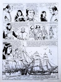 Jeronaton - Planche originale Napoléon Bonaparte - Comic Strip