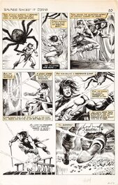 John Buscema - John Buscema/Alfredo Alcala - Savage sword of Conan, issue 24 page 20 - Planche originale