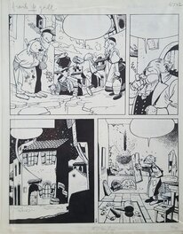 Frank Le Gall - Planche 3 Pinoccio - Comic Strip